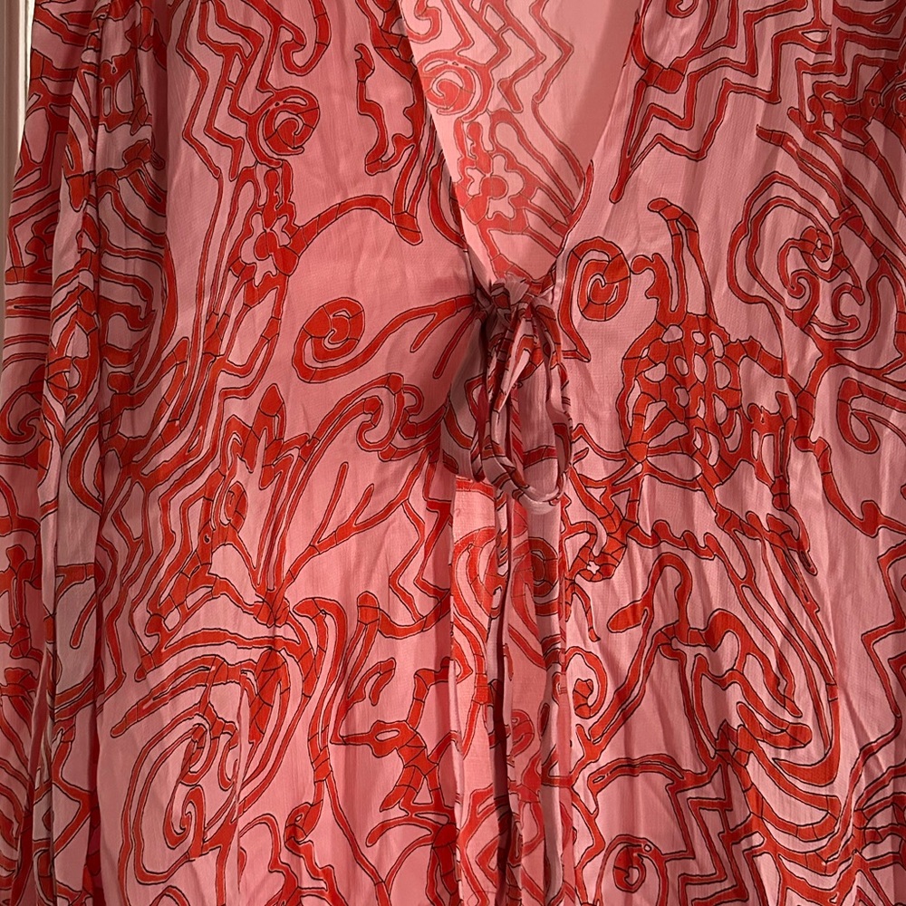Alexis Setti Longline Kaftan Robe XS - Picture 7 of 8